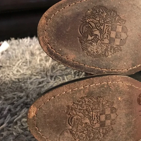 Vince Camuto Boots Riding Knee Flavion 2 Tone 7.5 - Picture 7 of 8